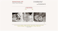 Desktop Screenshot of michaelmassage.com